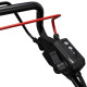 Makita Газонокосарка акумуляторна LM001CZ, 2х18В, 2000 м2, 70 л, 20 - 100 мм (8 позицій), SOLO