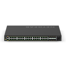 NETGEAR Коммутатор M4250-40G8XF-PoE+ (GSM4248PX), 40x1GE PoE+(960Вт), 8xSFP+, AV Line управляемый L2 (GSM4248PX-100EUS)