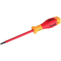 Tolsen Викрутка Premium плоска, діелектрична, 3.5х0.6х100мм (V30206)
