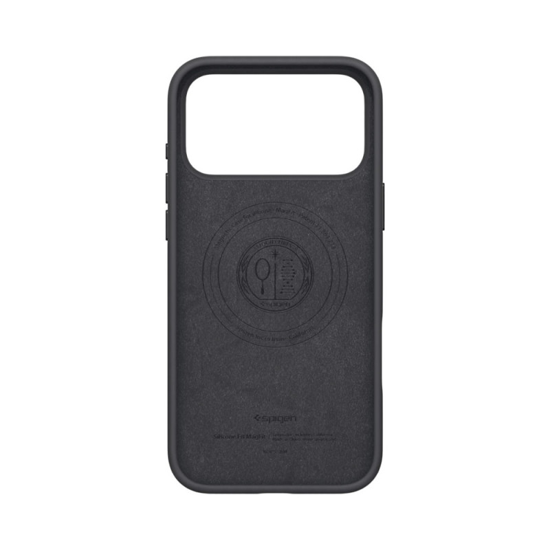 Spigen Чохол Spigen для iPhone 17 Pro, Silicone Fit MagFit, Black (ACS10335)
