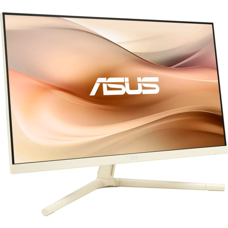 ASUS Monitor 23.8  VU249CFE-M HDMI, USB-C, Audio, IPS, 100Hz, 1ms, AdaptiveSync, Oat Milk