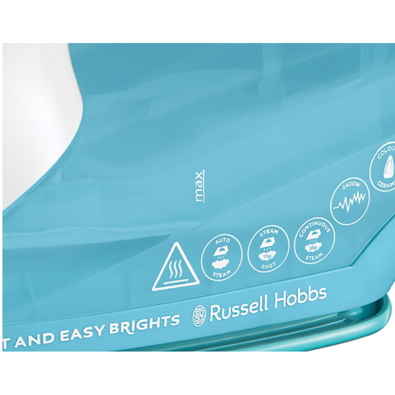 Russell Hobbs 26482-56 Light & Easy Brights Aqua Iron