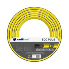 Cellfast Garden hose ECO PLUS 1/2  50m, 3 layers, up to 20 bar, -10…+50°C (12-152)