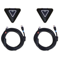 AVER Expansion microphone pair (2 units) w/ 5 m cable for VC520 Pro 2/ FONE540/ VC520 Pro (60U0100000AC)
