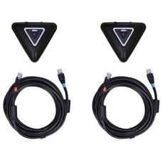 AVER Expansion microphone pair (2 units) w/ 5 m cable for VC520 Pro 2/ FONE540/ VC520 Pro (60U0100000AC)