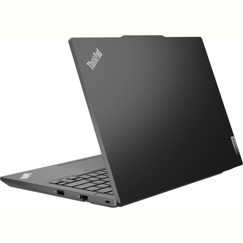 Ноутбук Lenovo ThinkPad E14 Gen 6 (21M70013RA); 14" WUXGA (1920x1200) IPS LED матовый , Intel Core Ultra 7 155H (1.4 - 4.8 ГГц) , RAM 32 ГБ (Max 64 ГБ) , SSD 1 ТБ , Intel Arc Graphics , без ОП , LAN , Wi-Fi , BT , веб-камера , Windows 11 Pro , MIL-STD 810H , TPM , металл , 1.44 кг , черный , подсветка клавиатуры , сканер отпечатков пальцев