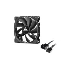 Chieftec case fan ZF-1225PWM, 120mm, 1600rpm, HDB, 4pin PWM, 25.5dBa, black