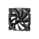 Chieftec case fan ZF-1225PWM, 120mm, 1600rpm, HDB, 4pin PWM, 25.5dBa, black