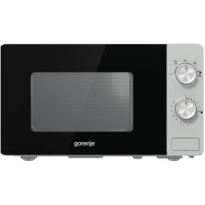 Gorenje Мікрохвильова піч, 20л, мех. керув., 800Вт, сріблястий (MO20E1S)