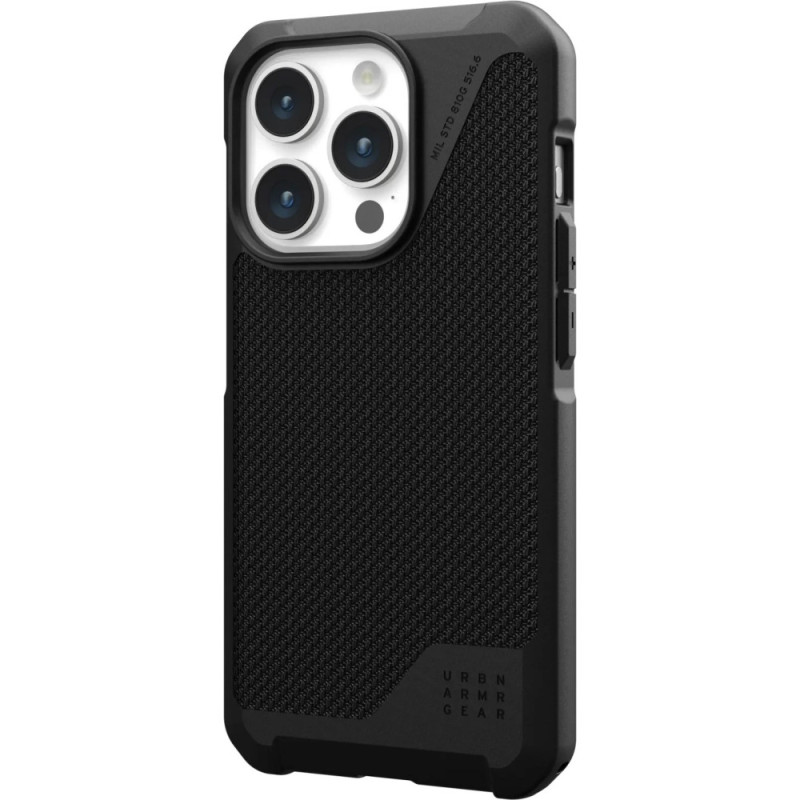 UAG Apple iPhone 15 Pro Max Metropolis LT Magsafe, Kevlar Black