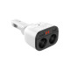 Зарядное устройство HOCO HOCO Z28 Power ocean 2xUSB + display White (6957531091967)