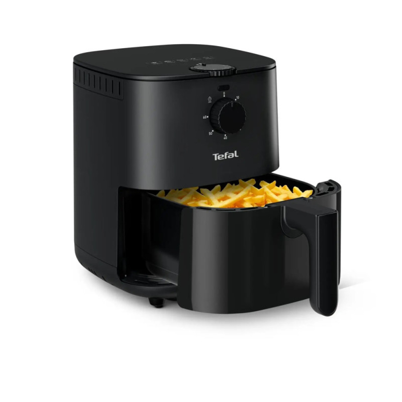 Tefal air fryer Easy Fry Essential, 1430W, bowl-3.5l, mechanical control, plastic, black (EY130815)