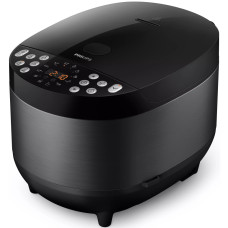 Philips Multicooker All-in-One 980W, bowl-5L, electronic control, 9 auto programs, plastic, black (HD4713/41)