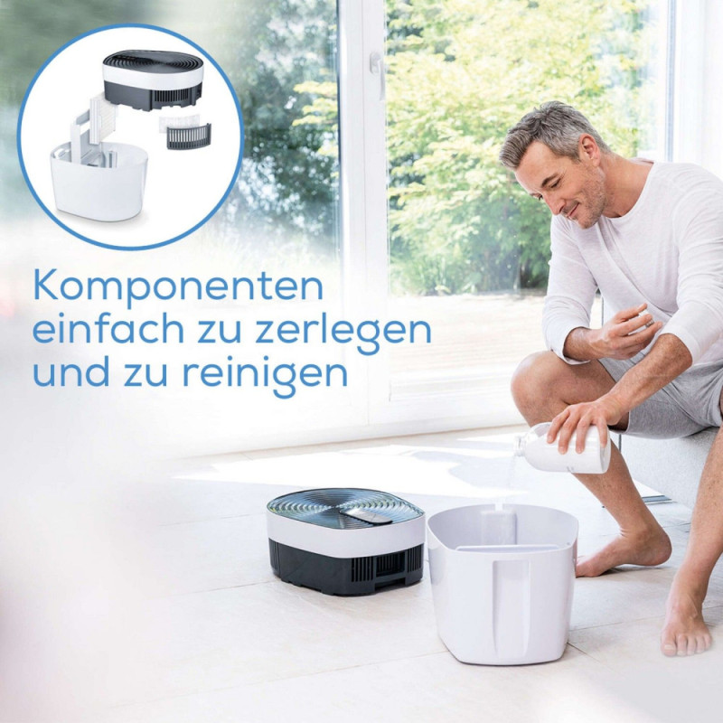 Beurer Air purifier Maremed, 50m2, 150m3/h, display, white (MK_500)