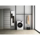 Whirlpool WM front load, 10kg, 1400, A+++, 60cm, display, steam, invertor, black door, white (FFB10469BVUA)