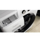 Whirlpool WM front load, 10kg, 1400, A+++, 60cm, display, steam, invertor, black door, white (FFB10469BVUA)
