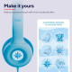 Trust Навушники Nouna Headphones mini-jack, Mic, Синій (25278_TRUST)