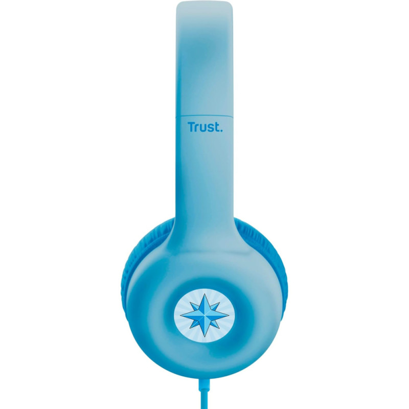Trust Навушники Nouna Headphones mini-jack, Mic, Синій (25278_TRUST)