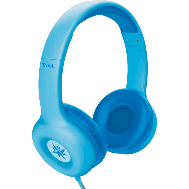 Trust Навушники Nouna Headphones mini-jack, Mic, Синій (25278_TRUST)