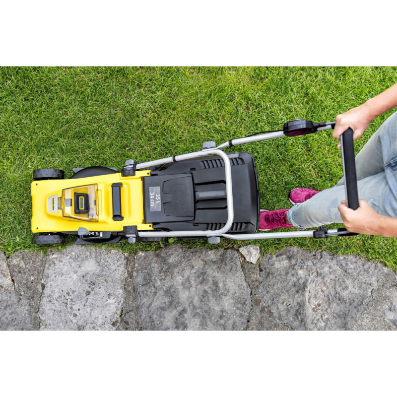 Karcher Газонокосарка акумуляторна LMO 3-18 Battery 18В 34см 25-60мм (без АКБ та ЗП) (1.445-410.0)