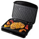Russell Hobbs Гриль George Foreman прижимной Fit Grill Medium 1630Вт, темп. режимов-1, пластик, черный (25810-56)