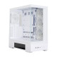 Zalman Корпус  P40 DS без БП, 2xUSB3.0, 1x Type C, 3x120мм ARGB Reverse, 1x120мм ARGB, VGA 420мм, LCS ready, TG Side/Front Panel, Display, ATX, белый (P40DSWHITE)