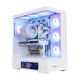 Zalman Корпус  P40 DS без БП, 2xUSB3.0, 1x Type C, 3x120мм ARGB Reverse, 1x120мм ARGB, VGA 420мм, LCS ready, TG Side/Front Panel, Display, ATX, белый (P40DSWHITE)