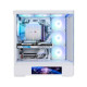 Zalman Корпус  P40 DS без БП, 2xUSB3.0, 1x Type C, 3x120мм ARGB Reverse, 1x120мм ARGB, VGA 420мм, LCS ready, TG Side/Front Panel, Display, ATX, белый (P40DSWHITE)