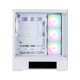 Zalman Корпус  P40 DS без БП, 2xUSB3.0, 1x Type C, 3x120мм ARGB Reverse, 1x120мм ARGB, VGA 420мм, LCS ready, TG Side/Front Panel, Display, ATX, белый (P40DSWHITE)