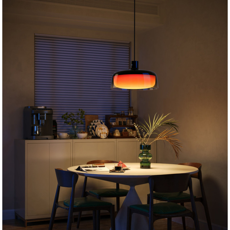 Govee Лампа H60C1 Pendant Light, RGBWW, 2700 K – 6500 K, 1300 Lum, WI-FI/Bluetooth, чорна (H60C13F1)