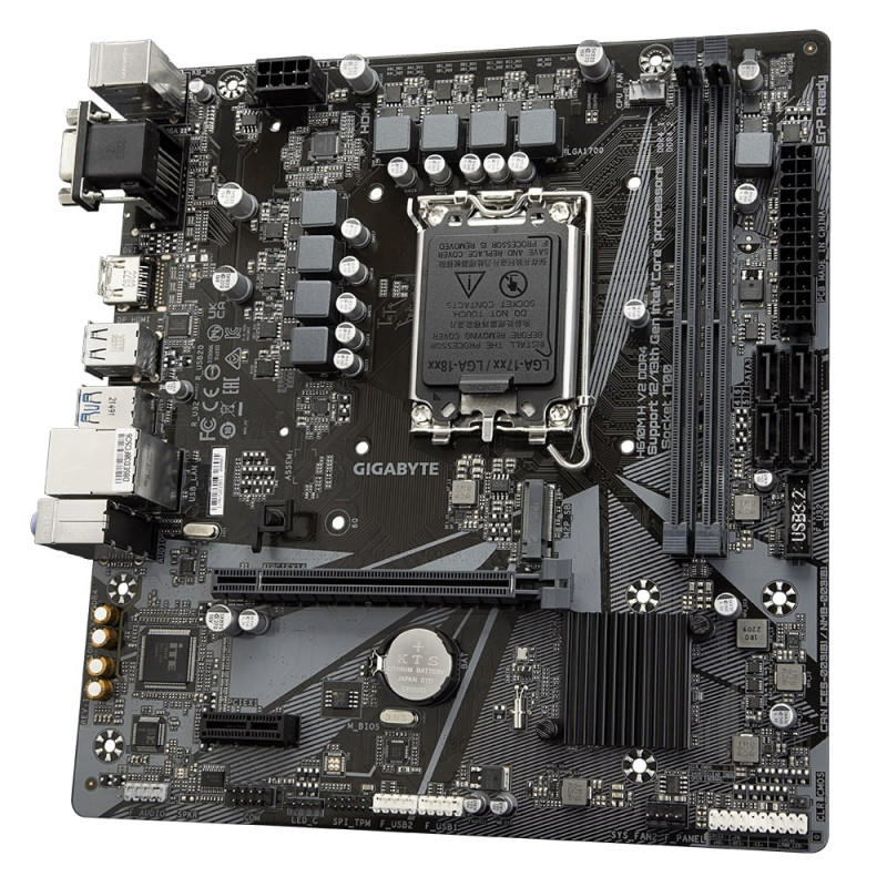 Gigabyte Motherboard H610M H V2 DDR4 s1700 H610 2xDDR4 M.2 HDVI mATX (H610M_H_V2_DDR4)
