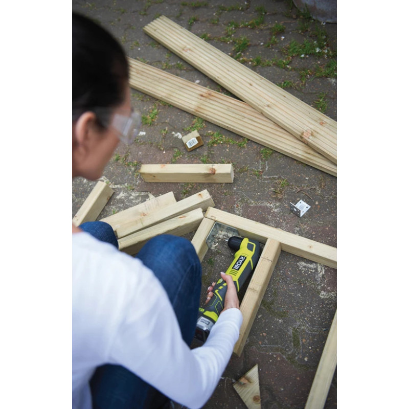Ryobi Cordless angle screwdriver RAD1801M, 18V, 15Nm, 1100rpm, 1.83kg, Solo (5133001166)