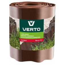 Verto Lawn tape, border, 15cm x 9m, brown (15G514)