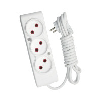 Сетевой удлинитель TECCO 5м 3 поста white (8681277841323)