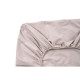 ARDESTO Простынь на резинке Mix&Match, 160х200+30см, 100% хлопок, сатин, айвори (ART1620FSC)