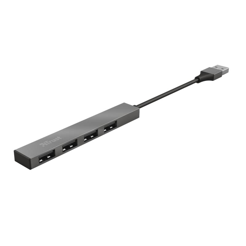 Trust Halyx Aluminium 4-Port Mini USB Hub (23786_TRUST)