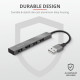 Trust Halyx Aluminium 4-Port Mini USB Hub (23786_TRUST)