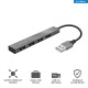 Trust Halyx Aluminium 4-Port Mini USB Hub (23786_TRUST)