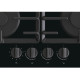 Gorenje Варочная поверхность комбинированная (3 газ + 1 стеклокерам.), 60см, чугун, черный (GCE681BSC)