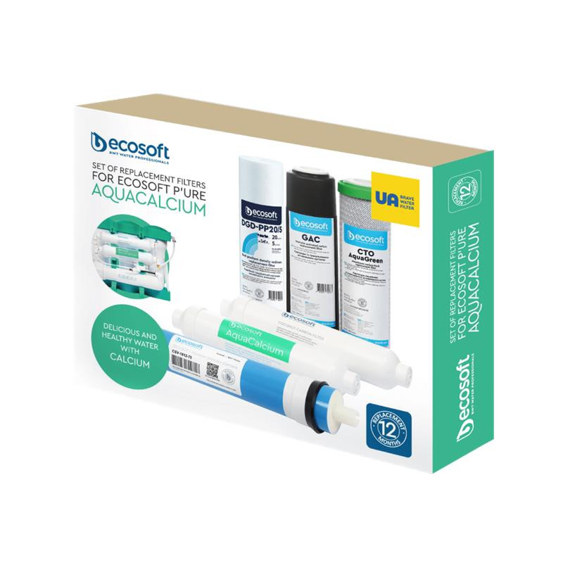 Ecosoft Set of cartridges P`URE AquaCalcium (12 months) (CHV6PUREMAC)