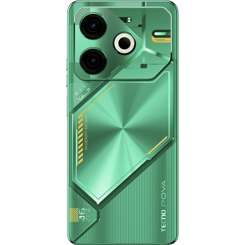 TECNO Smartphone POVA 6 NEO (LI6) 6.78  8/256GB, 2SIM, 7000mAh, Comet Green (4894947021046)