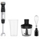Tefal submersible blender Quickchef+ 1000W, 3in1, bowl-800ml, chopper-500ml, silver-black (HB673830)