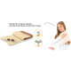 Beurer electric heater, 34х47sm, 100W, 6 modes, microfiber, broun (HK_115)