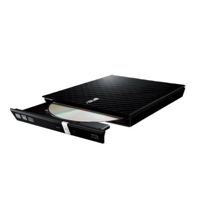 ASUS ODD portable SDRW-08D2S-U LITE DVD+-R/RW burner USB2.0 black Retail Box Slim (90-DQ0435-UA221KZ)