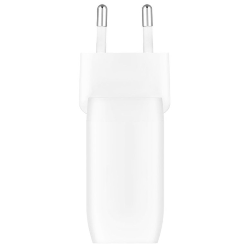 Belkin 60W DUAL USB-C WALL CHGR, WH (WCB010VFWH)