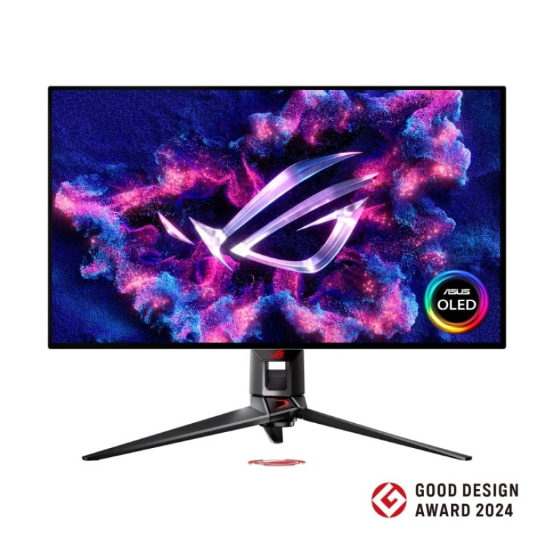 ASUS Monitor 31.5  ROG Swift PG32UCDP 2xHDMI, DP, USB-C, 3xUSB, OLED, 3840x2160, 240Hz, 0.03ms, DCI-P3 99%, AdaptiveSync, HAS, HDR400 (90LM0A50-B01370)