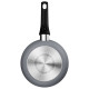 Tefal Halo frying pan, 24 cm, aluminum, bakelite, gray (C3120453)