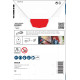 Bosch Grinding platform PRO AVZ 93 G 93 mm for multifunctional tools (2.608.669.125)