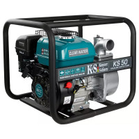 Könner & Söhnen Мотопомпа бензиновая KS 50 для чистой воды 500л/мин 7.0л.с 24кг (KS50)