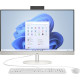 HP Комп'ютер персональний моноблок HP All-in-One 27  FHD IPS AG, AMD R5-7520U, 16GB, F512GB, UMA, WiFi, кл+м, DOS, білий (A1QY1EA)